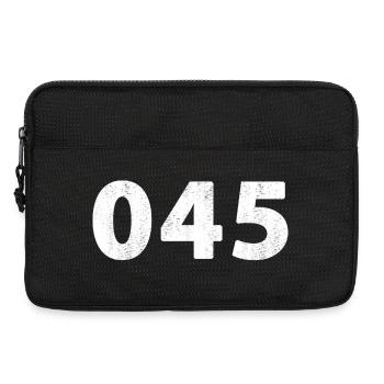 045 Heerlen Hoensbroek Kerkrade Brunssum Landgraaf - Sacoche pour ordinateur portable 13 pouces - noir - Devant