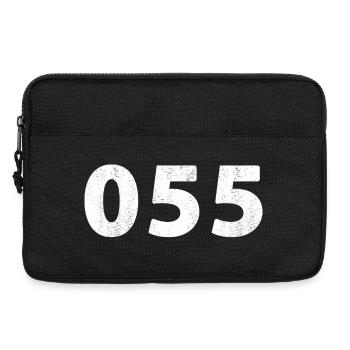 055 Apeldoorn Hoenderloo Loenen Ede Voorst Lieren - Sacoche pour ordinateur portable 13 pouces - noir - Devant