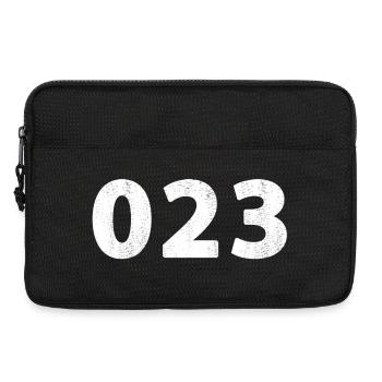023 Haarlem Hoofddorp Zandvoort Heemstede Cruquius - Sacoche pour ordinateur portable 13 pouces - noir - Devant