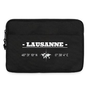 Coordinates Lausanne - Laptop bag 13" - black - Front
