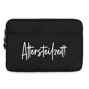 Altersteilzeit - Laptoptasche 13" - Schwarz - Vorne
