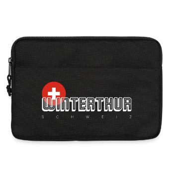 Winterthur Swiss City Crest Tee - Laptoptasche 13" - Schwarz - Vorne