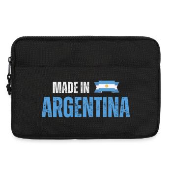 Made in Argentina, Argentine pride - Laptop bag 13" - black - Front