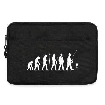 The Evolution of Fishing – Man’s True Heritage - Laptoptasche 13" - Schwarz - Vorne