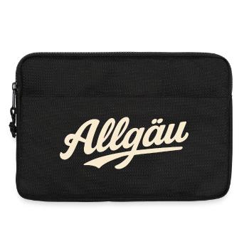 Allgäu Schriftzug Vintage - Laptoptasche 13" - Schwarz - Vorne