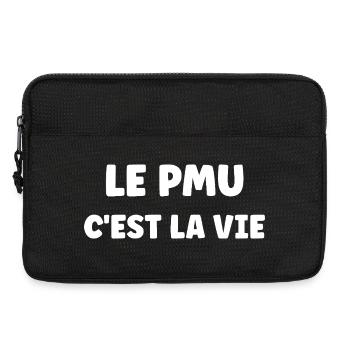 Humour PMU - Sacoche pour ordinateur portable 13 pouces - noir - Devant