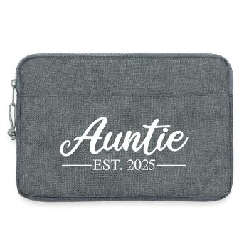 AUNTIE_2025_W - Laptoptasche 13" - Grau meliert - Vorne