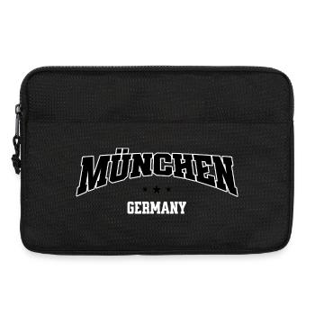 Munich Germany Vintage College Design - Laptop bag 13" - black - Front