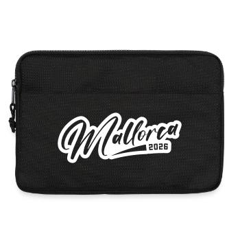 Mallorca 2026 lettering - Laptop bag 13" - black - Front
