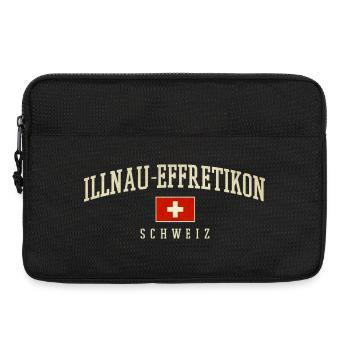 Illnau-Effretikon – Swiss identity from Zurich - Laptop bag 13" - black - Front