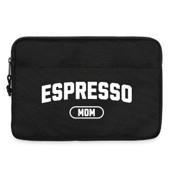 Espresso-Mama - Laptoptasche 13" - Schwarz - Vorne