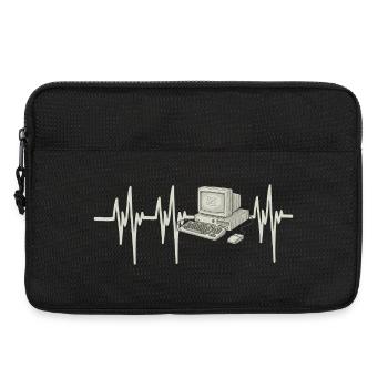 Heartbeat Computer - Laptop bag 13" - black - Front