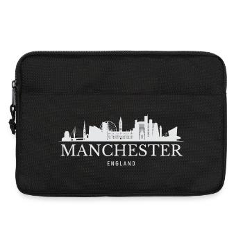 Manchester Skyline, Manchester England - Laptop bag 13" - black - Front