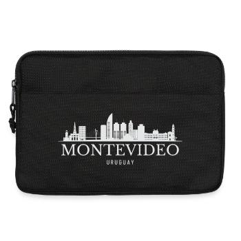 Montevideo Skyline, Montevideo Uruguay - Laptop bag 13" - black - Front