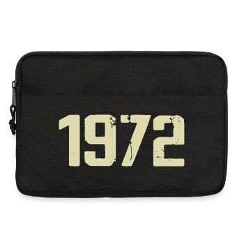 Jubilee 1972 - Laptop bag 13" - black - Front