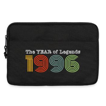 Vintage 1996 - Laptoptasche 13" - Schwarz - Vorne