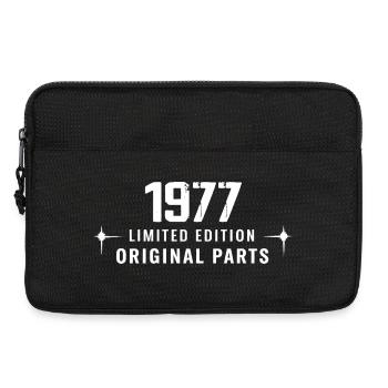 Vintage 1977 - Laptop bag 13" - black - Front