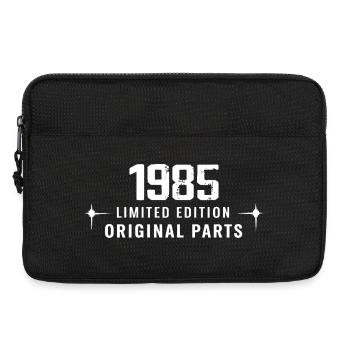 Vintage 1985 - Laptoptasche 13" - Schwarz - Vorne