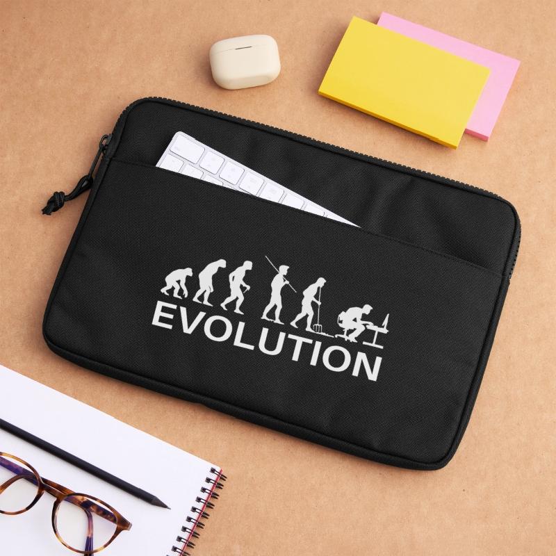 Programmer Evolution Computer Scientist Developer Laptop bag 13"