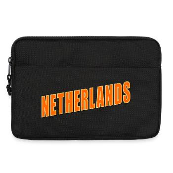 Pays-Bas - Sacoche pour ordinateur portable 13 pouces - noir - Devant