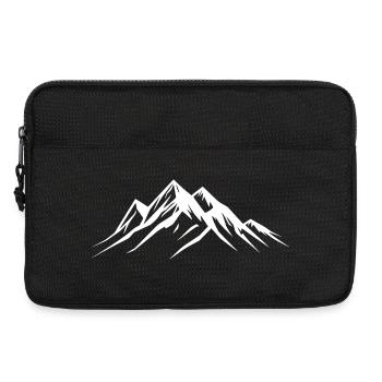 Berge Wandern Klettern - Laptoptasche 13" - Schwarz - Vorne