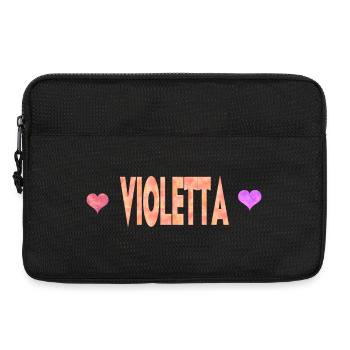 Violetta - Sacoche pour ordinateur portable 13 pouces - noir - Devant
