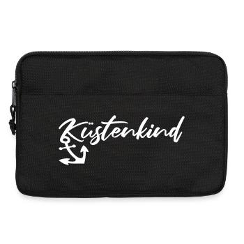 Küstenkind - Ostsee, Nordsee, Heimat (D.I.Y.) - Laptoptasche 13" - Schwarz - Vorne