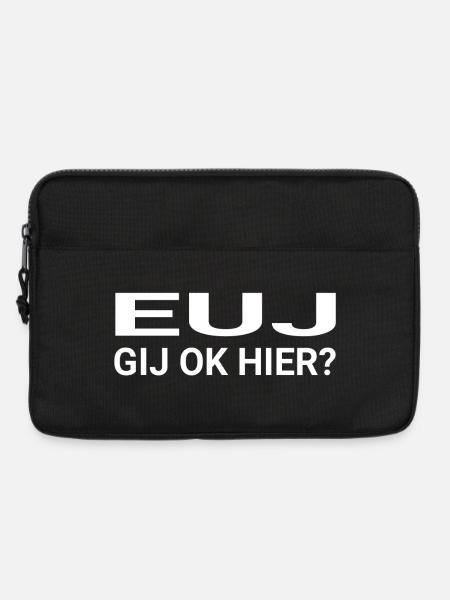 EUJ you ok here - Laptop bag 13" - black