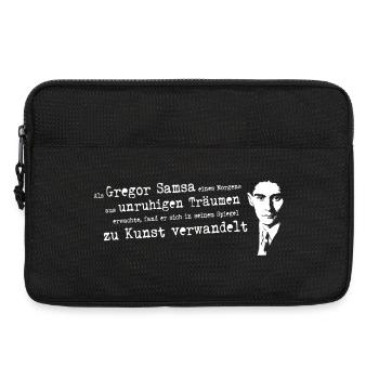 Franz Kafka-Beuys | Verwandlung | Gregor Samsa - Laptoptasche 13" - Schwarz - Vorne