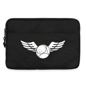 Boules de boules pour joueurs de pétanque - Sacoche pour ordinateur portable 13 pouces - noir - Devant