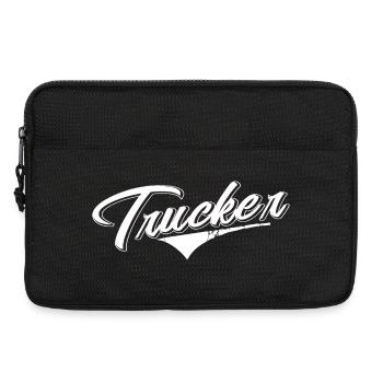truck trucker boote lkw transporter king street - Laptoptasche 13" - Schwarz - Vorne