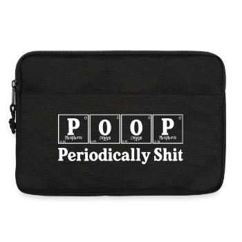 (dunkel) - Laptoptasche 13" - Schwarz - Vorne
