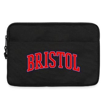 Bristol Varsity Bogen-Logo - Laptoptasche 13" - Schwarz - Vorne