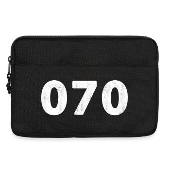 070 La Haye Rijswijk Voorburg Leidschendam - Sacoche pour ordinateur portable 13 pouces - noir - Devant