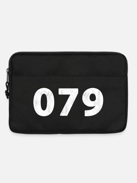 079 Zoetermeer Moerkapelle Benthuizen - Laptoptasche 13" - Schwarz
