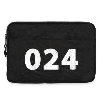 024 Nijmegen Beuningen Wijchen Molenhoek Lent Leur - Sacoche pour ordinateur portable 13 pouces - noir - Devant
