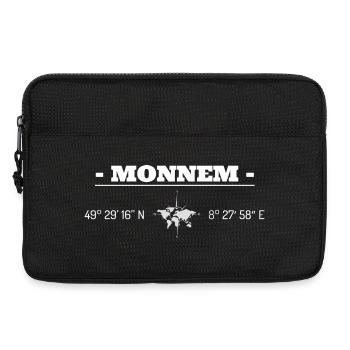 Coordinates Monnem Mannheim - Laptop bag 13" - black - Front