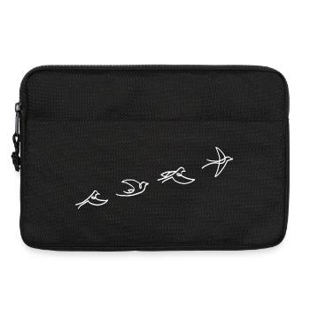 Der Flug des weißen Vogels - Laptoptasche 13" - Schwarz - Vorne