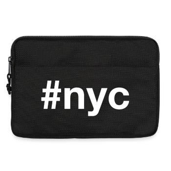 Hashtag de New York - Sacoche pour ordinateur portable 13 pouces - noir - Devant