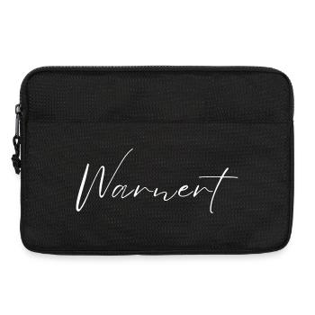 Warnert Name T-Shirt Geschenk Für Männer - Laptoptasche 13" - Schwarz - Vorne