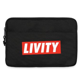 Livity Jah Rastafari Rasta One Love INI Roots - Sacoche pour ordinateur portable 13 pouces - noir - Devant