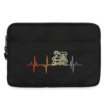 Railway heart palpitations - Laptop bag 13" - black - Front