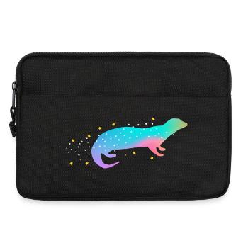 Sea Otter Gradient - Laptoptasche 13" - Schwarz - Vorne
