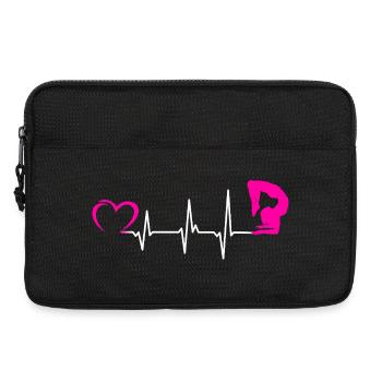 Citation pour un contorsionniste - Sacoche pour ordinateur portable 13 pouces - noir - Devant