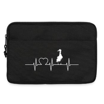 Ducks Duck - Laptop bag 13" - black - Front