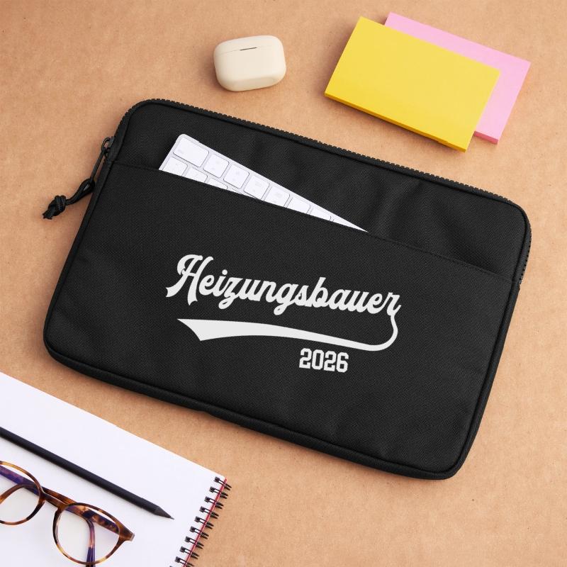 Heating Engineer 2026 Apprenticeship Occupation Heating Construction Laptop bag 13"