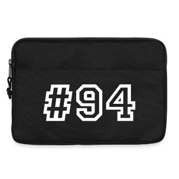 1994 Hashtag 94 - Laptop bag 13" - black - Front