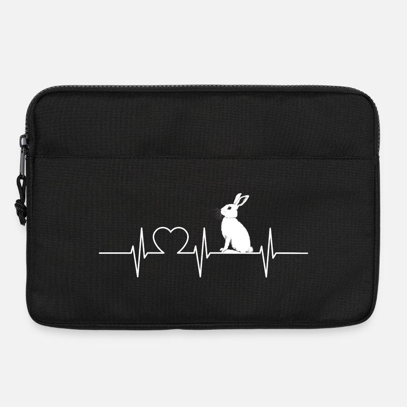 Hasen Hase - Laptoptasche 13" - Schwarz