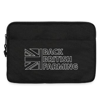 Unterstützung der britischen Landwirtschaft - Laptoptasche 13" - Schwarz - Vorne