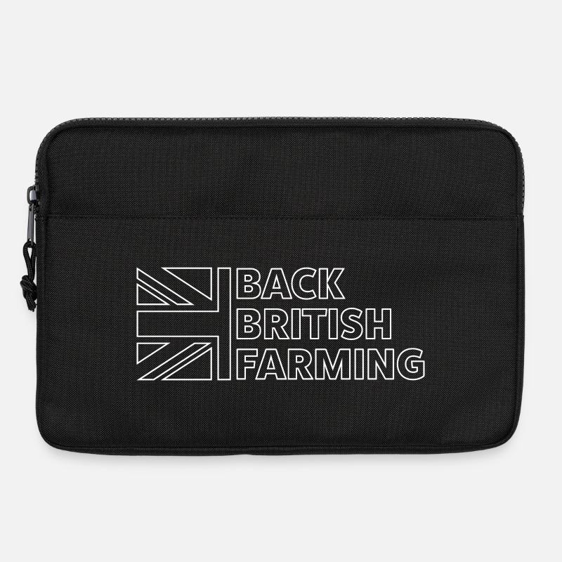 Unterstützung der britischen Landwirtschaft - Laptoptasche 13" - Schwarz